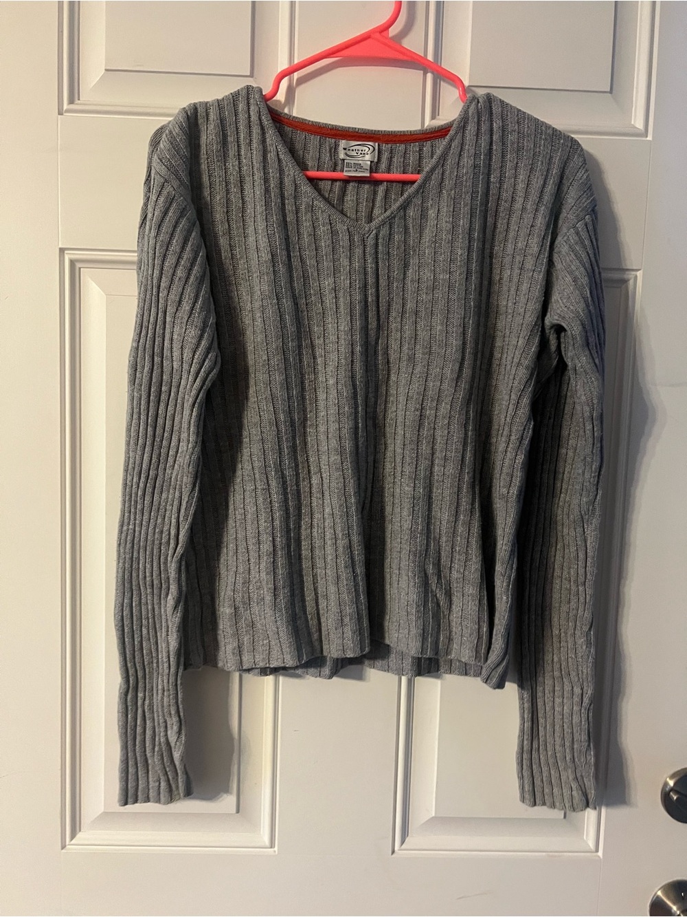Vintage weathervane size large gray sweater